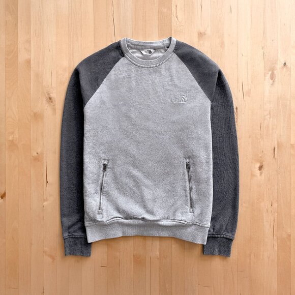 Vintage TNF Korea Raglan Sleeve Crewneck Sweatshirt Men's US XS - Picture 1 of 5